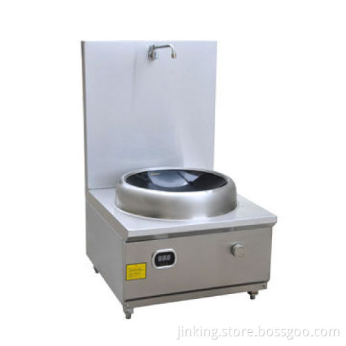 12kW Professional Kitchen Single Head Equipment, Globular Multifunction Soup Heating/Cooking